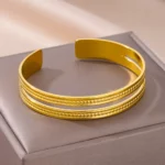 Sélection de bracelets en acier inoxydable de style méditérranéen 8